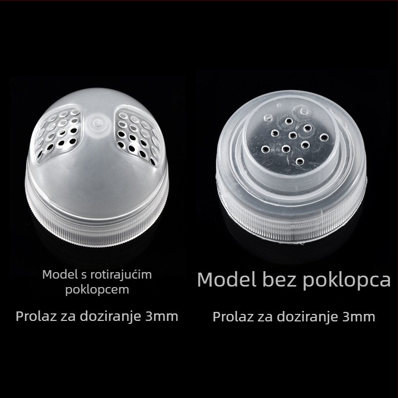 Bai Meidi plastična posuda za začine – za suhe prahove, porijeklo Chaozhou, moderan stil