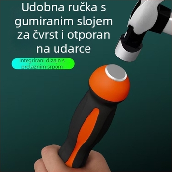 Ravni odvijač, karbonsko čelika, TPR držač, bez izolacije, ne magnetičan, težina 1, tip glave: ravni