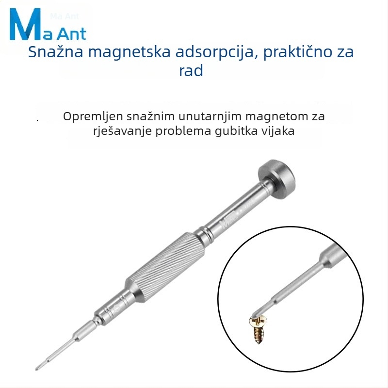 Ant Xin 17-djelni precizni odvijački set, S2 alatna čelična legura, magnetski, neizolirani, za popravak mobilnih telefona