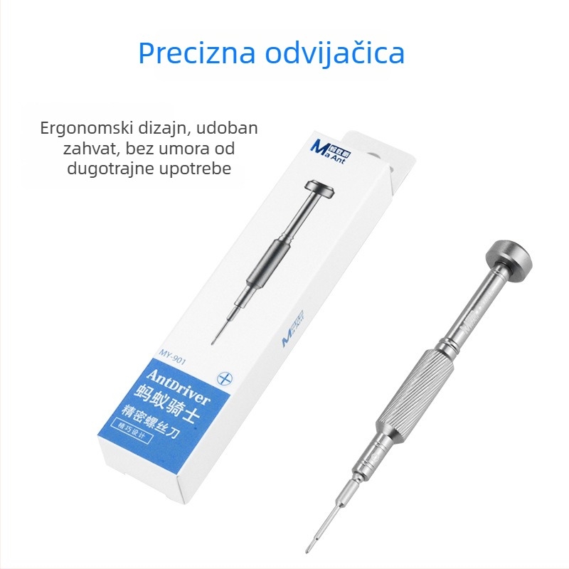 Ant Xin 17-djelni precizni odvijački set, S2 alatna čelična legura, magnetski, neizolirani, za popravak mobilnih telefona