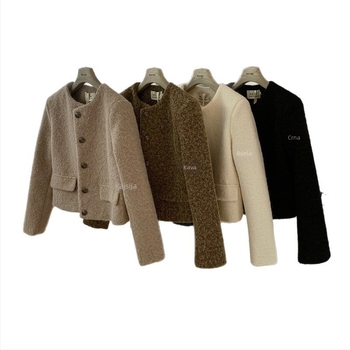 Kardigan top, vuneni materijal, korejski stil, širok kroj, deblji materijal