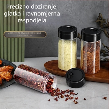 Plastična boca za začine — za čvrste začine, moderni minimalistički dizajn, lansirano 2024