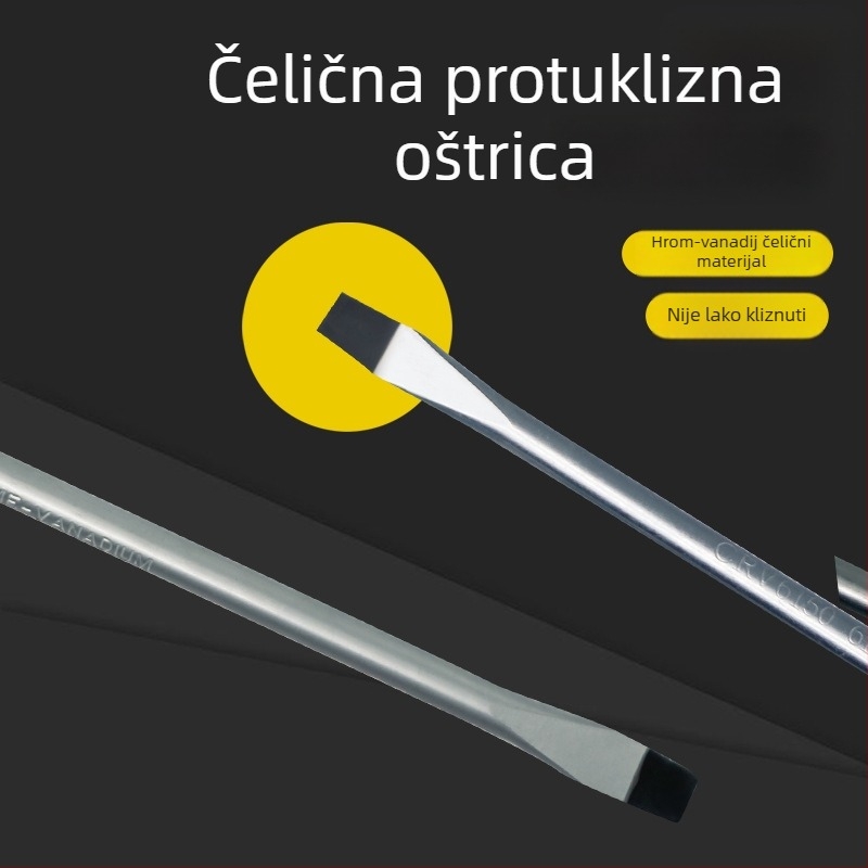 Križna odvrtka – magnetska, izolirana, visokougljična čeli, držač PP+TPR
