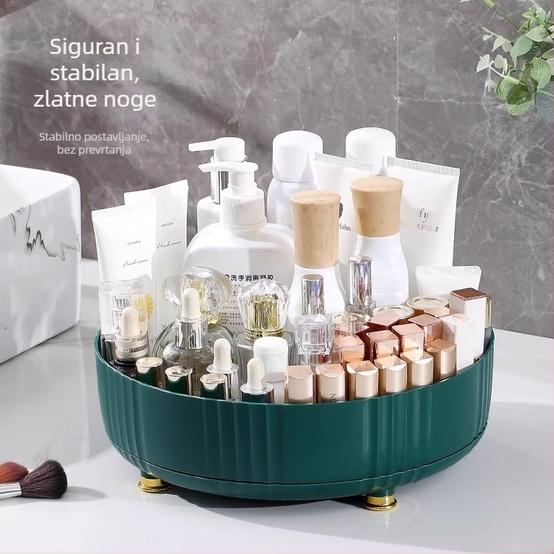 360° rotirajući kuhinjski držač začina | zidni plastični organizator | nordični stil | pogodan za začine, sojin umak i ocat