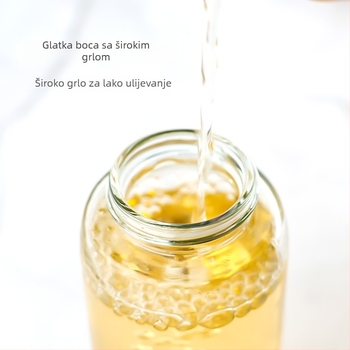 Staklena bočica za raspršivanje ulja 220 ml za kuhinju