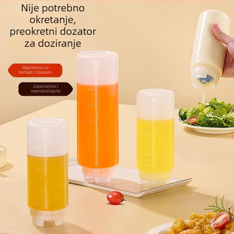 Tangya tanray Boca za iscijeđivanje umaka i dresinga – plastika, hrana-kvaliteta, oštar vrh, za tekuće začine, Premium, lansiranje zima 2024