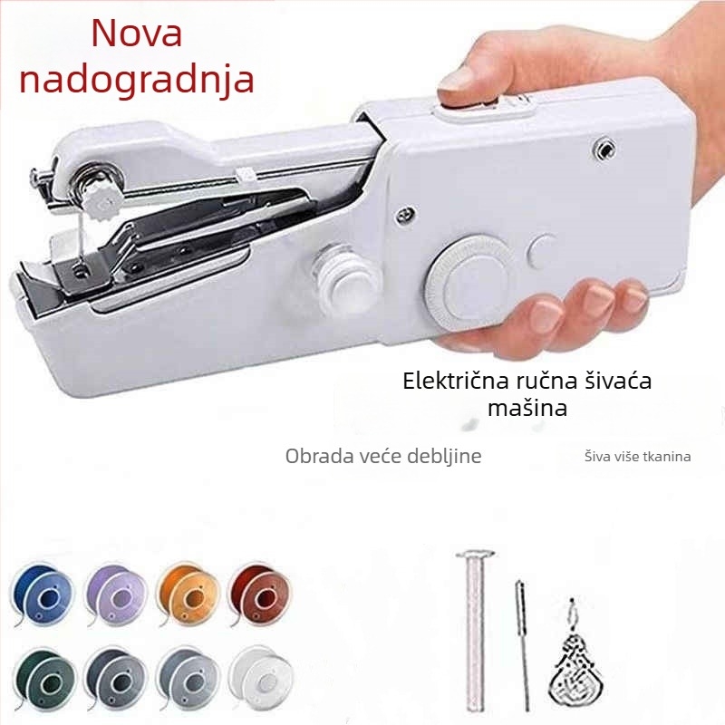 Prijenosna ručna električna šivaća mašina set za šivanje odjeće