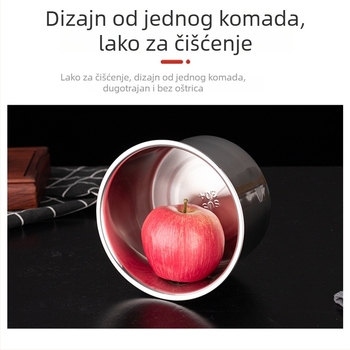 Posuda za začine od čelika 304 s poklopcem, za tekuće začine, moderni minimalistički stil, prilagodba i ispis logotipa