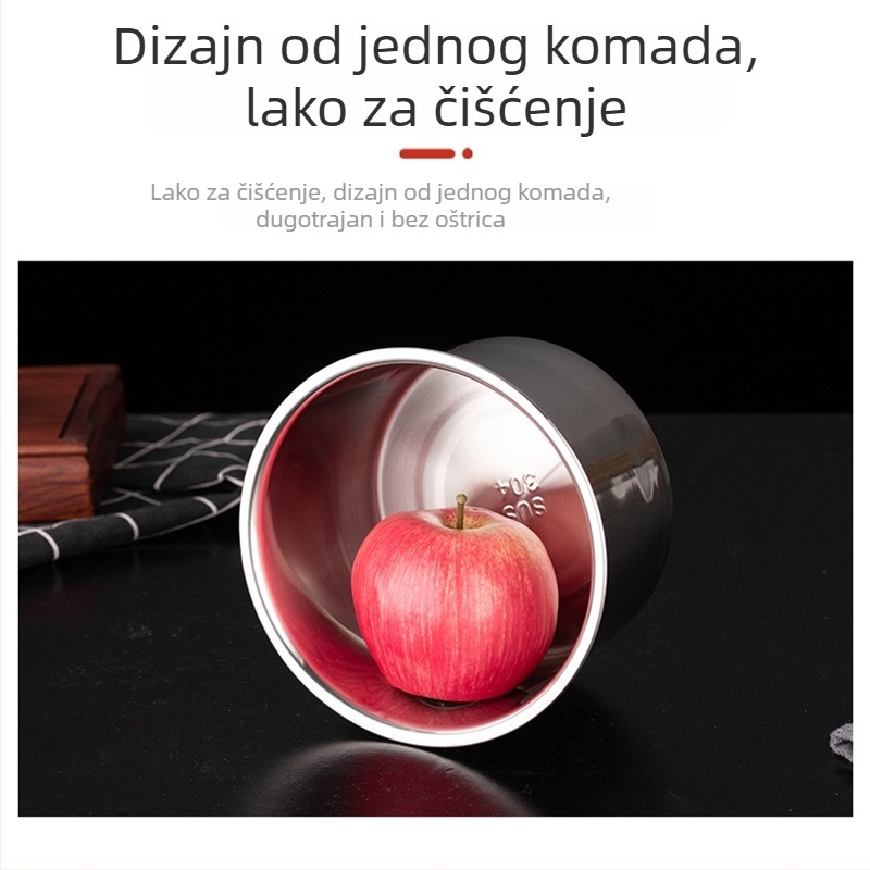 Posuda za začine od čelika 304 s poklopcem, za tekuće začine, moderni minimalistički stil, prilagodba i ispis logotipa