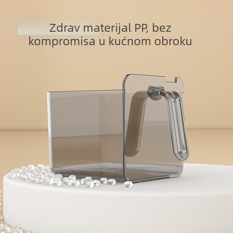 Zidna plastična kutija za začine — zatvorena i otporna na vlagu, za čvrste začine i so