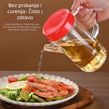 Plastične bočice za začinske mješavine s izljevom, prozirne staklenke za začinske i kutija za začinske; Han Yalin, tisk logotipa, prilagodba, stil Light Luxury