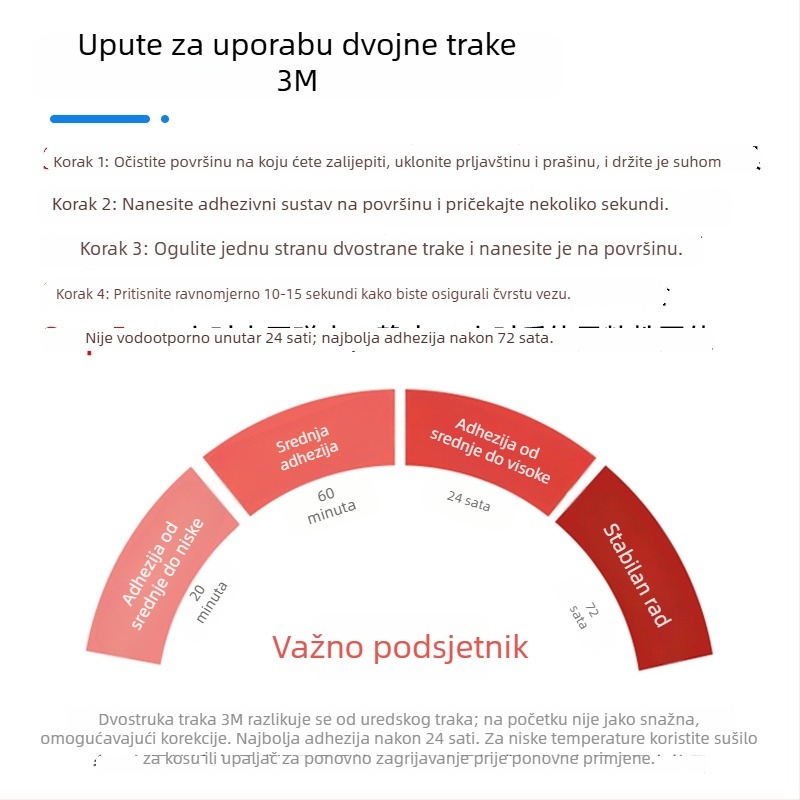 Držač za bitove odvijača s ljepilom 3M, organizator za bitove s 3 ili 4 rupe, klip za brzo oslobađanje, od ugljičnog čelika