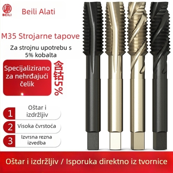 Bailey kobalt-sadržavajući spiralni nehrđajući čelični strojni tap