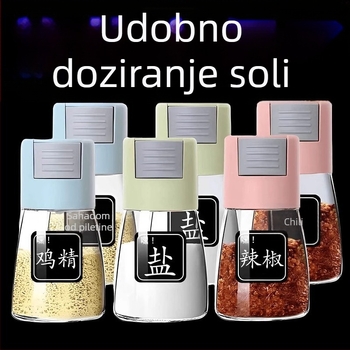 Mjerna solnica za čvrste začine, plastično tijelo, marka Qiwang
