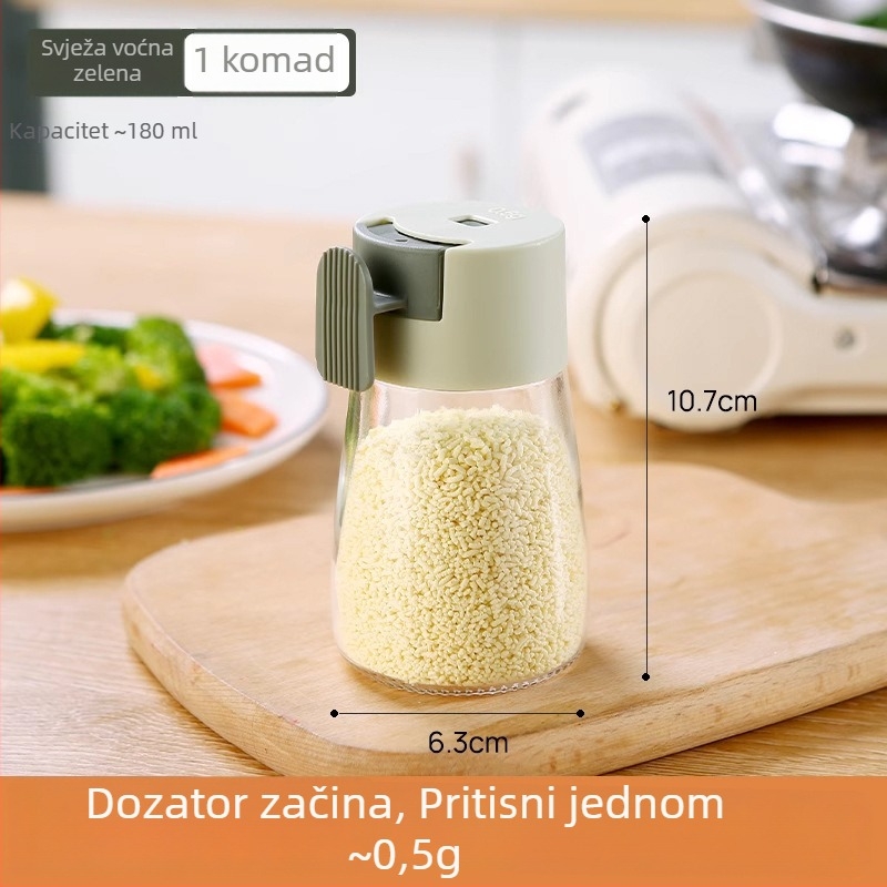 Mjerna solnica za čvrste začine, plastično tijelo, marka Qiwang