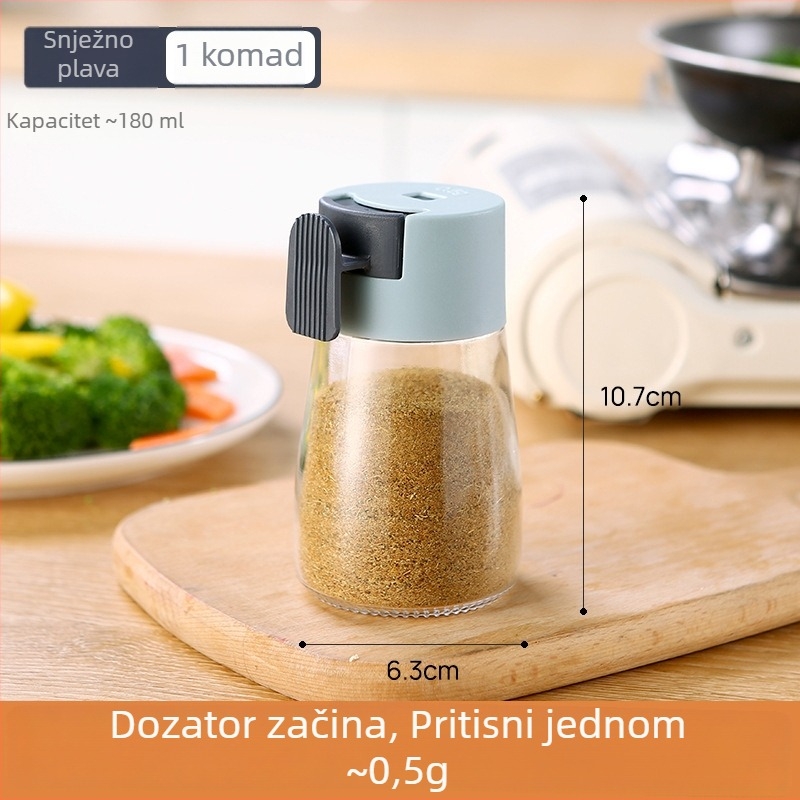 Mjerna solnica za čvrste začine, plastično tijelo, marka Qiwang