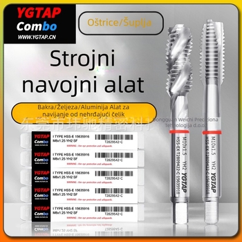 YG TAP navojni tap iz nehrđajućeg čelika za strojnu uporabu