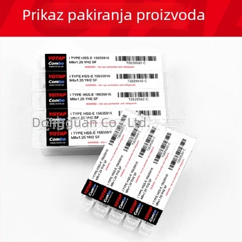 YG TAP navojni tap iz nehrđajućeg čelika za strojnu uporabu