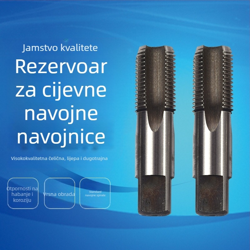 55° cilindrični alat za cijevi, G-navoj, popravak navoja
