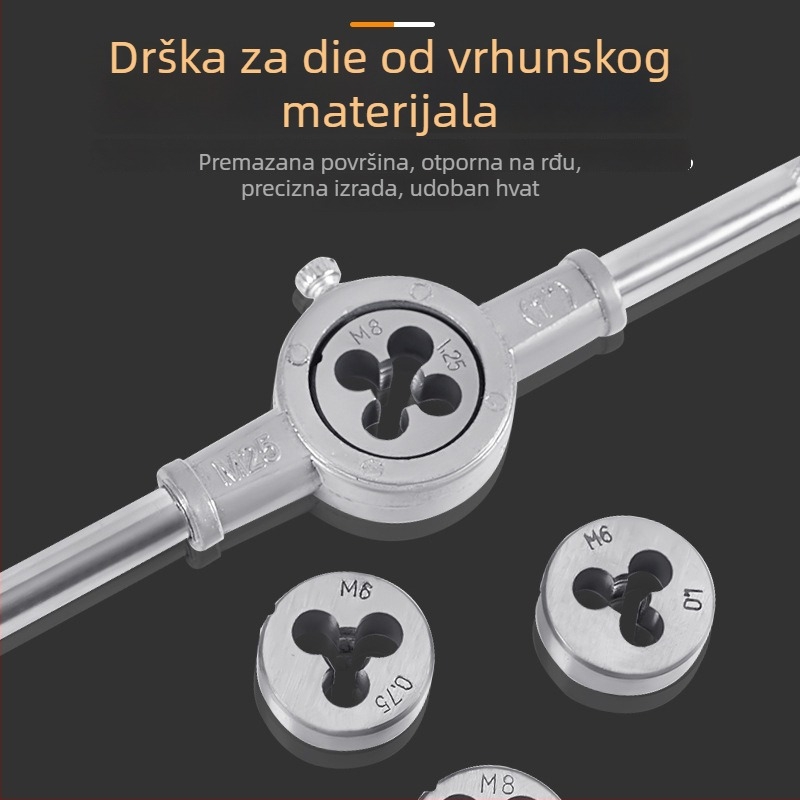 Metrički set tap ključeva - ručni tap ključ - HEWEGO serija 01