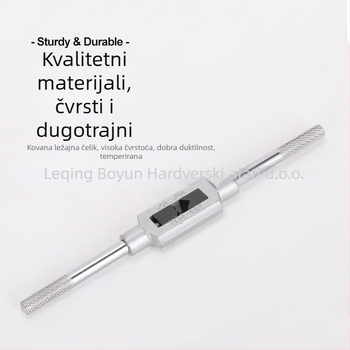 Set navojnih alata s metričkim navojem, visoka čvrstoća, ručna uporaba