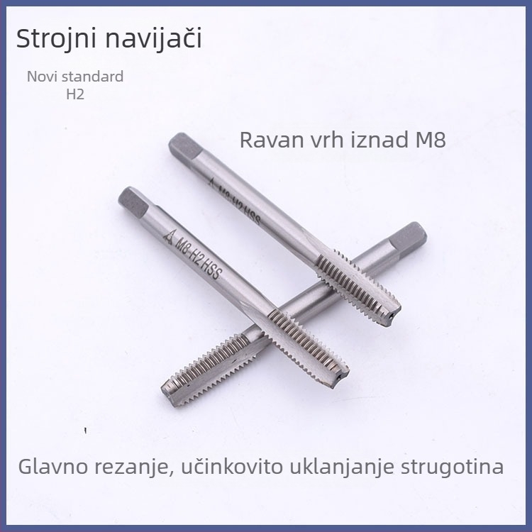 Set tapsa za metričke navoje M2.5–M20, Hongfeng