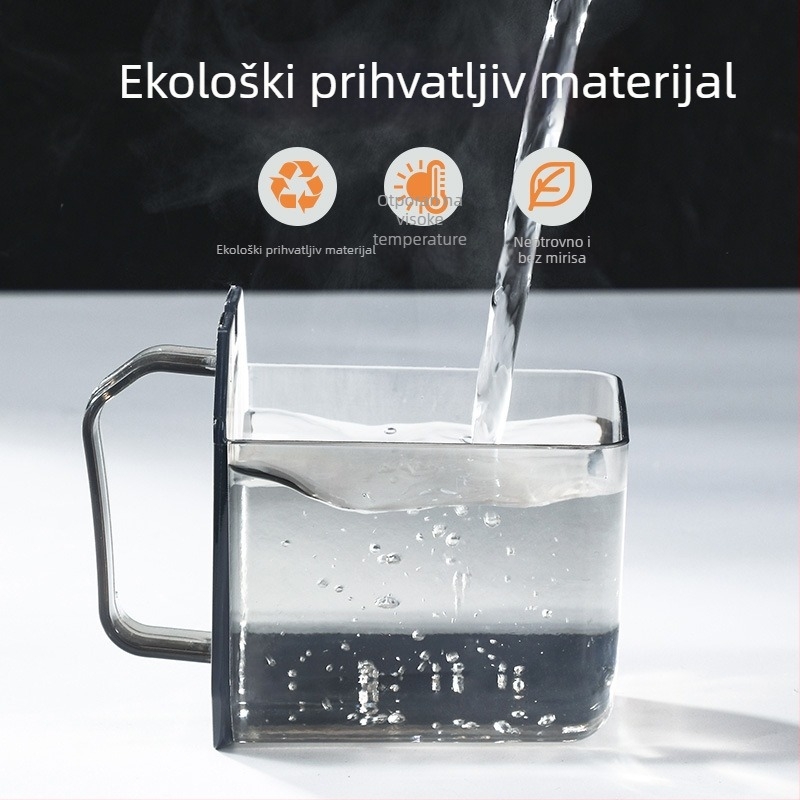 Plastični zidni organizator za začine s ladicom za pohranu soli i MSG, set posuda za začine, skandinavski stil