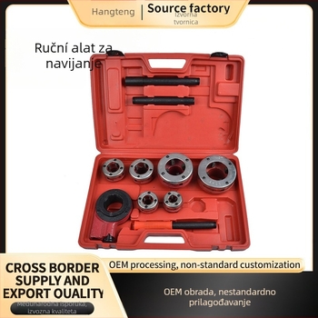 Aotuo Lagani alat za navijanje cijevi uz set Tap i Die — ručno navijanje za pocinčane željezne cijevi