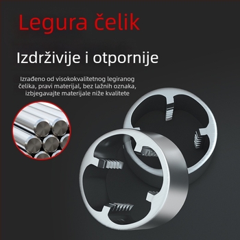 Set matica za navoj plastičnih cijevi, kućna upotreba, ručni set za navoj PVC cijevi