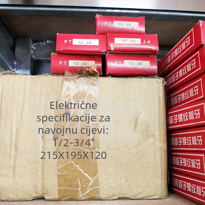 Električna glava za navoj cijevi | Golden Arrow | model 1-2 | grub navoj