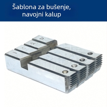 Električna mašina za navoje s vanjskom glavom za navoje galvanizirane cijevi