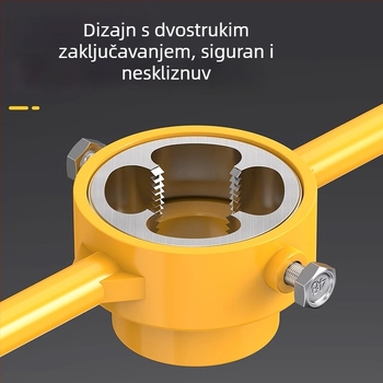 Set die za navoj vodovodnih cijevi, PPR plastični die, kružna matrica, ručni alat – Senxiang