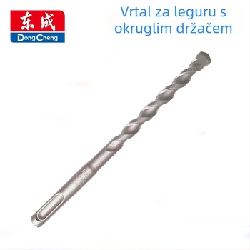 Dongcheng karbidni vrtni bit za čekić, okrugli vrat, produžena duljina, legura, za beton