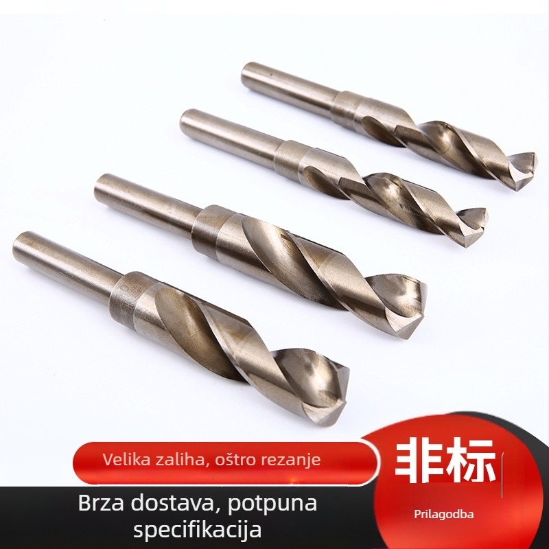 Svrtač za metal s M35 kobaltom, HSS, ravni držač