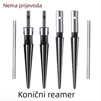 Naris alati za drvo: konični i ručni reamer, T-oblikovani reamer, otvorivač rupa, zaobljenje