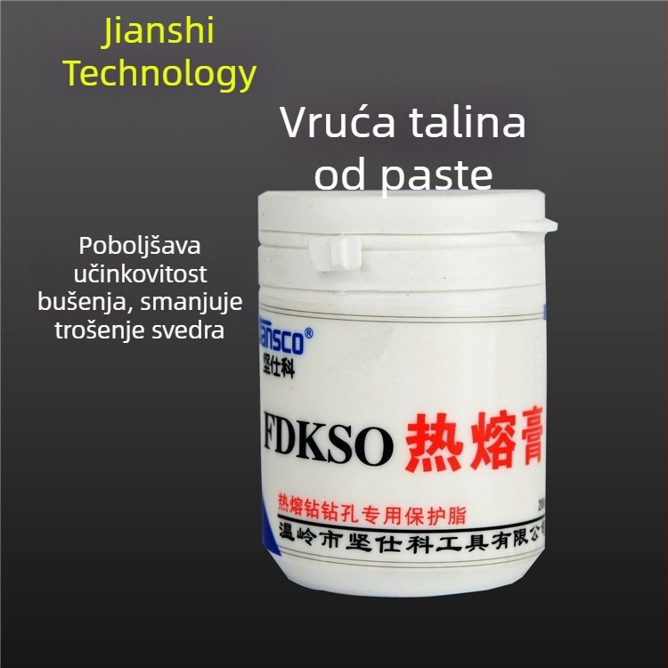 Bušilica za topljenje ljepila, marka JINGHAN, serija Hot melt drill, ekstrudiranje paste