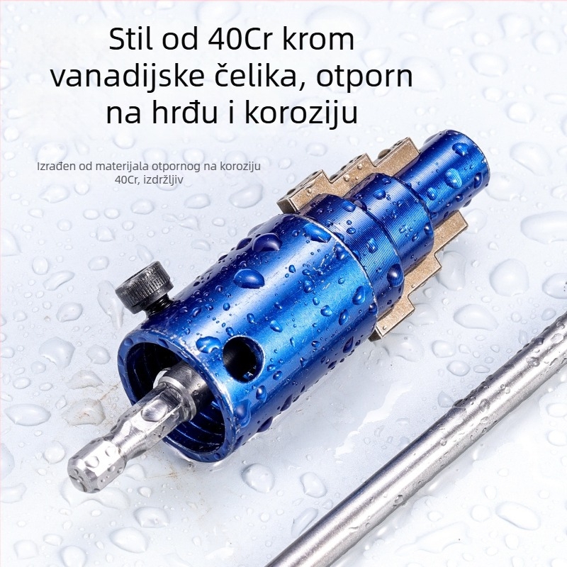 Ekstraktor slomljenog navoja za kutnu slavinu – univerzalno za vodovodne cijevi