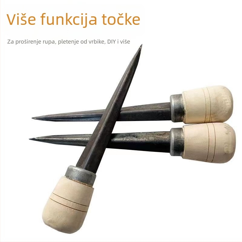 Ručni set od rotanog pletenja: alat za podizanje, viseća košara, koš za pohranu stolice od rotan, željeni nož za odabir, igla/šil rotan.