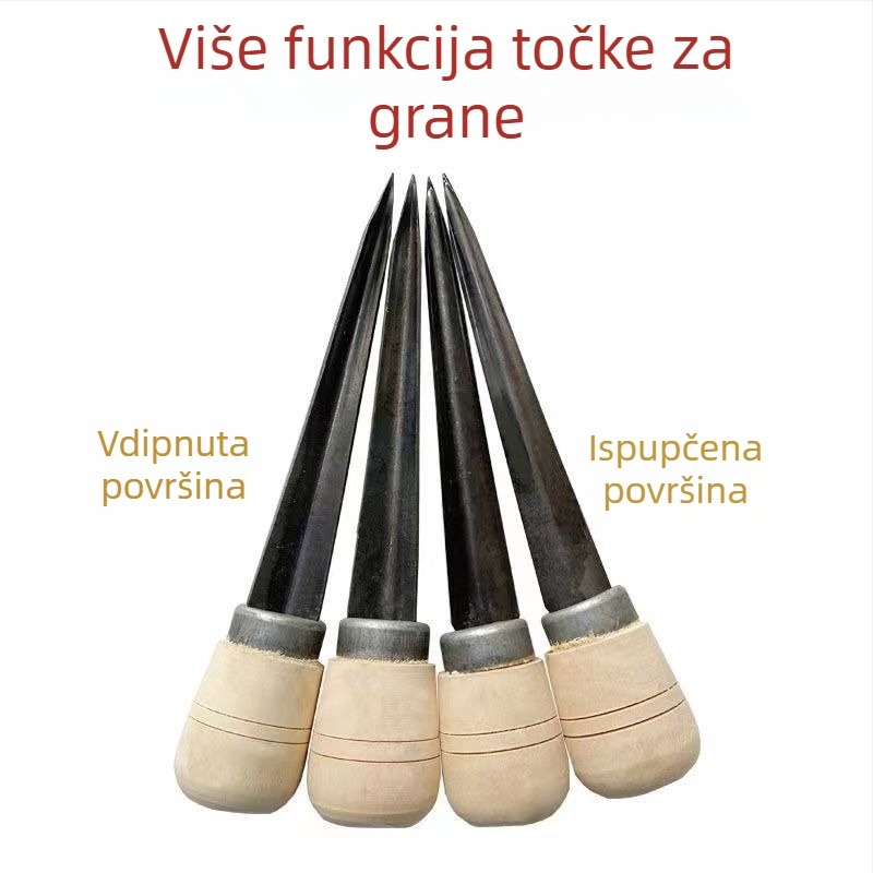 Ručni set od rotanog pletenja: alat za podizanje, viseća košara, koš za pohranu stolice od rotan, željeni nož za odabir, igla/šil rotan.