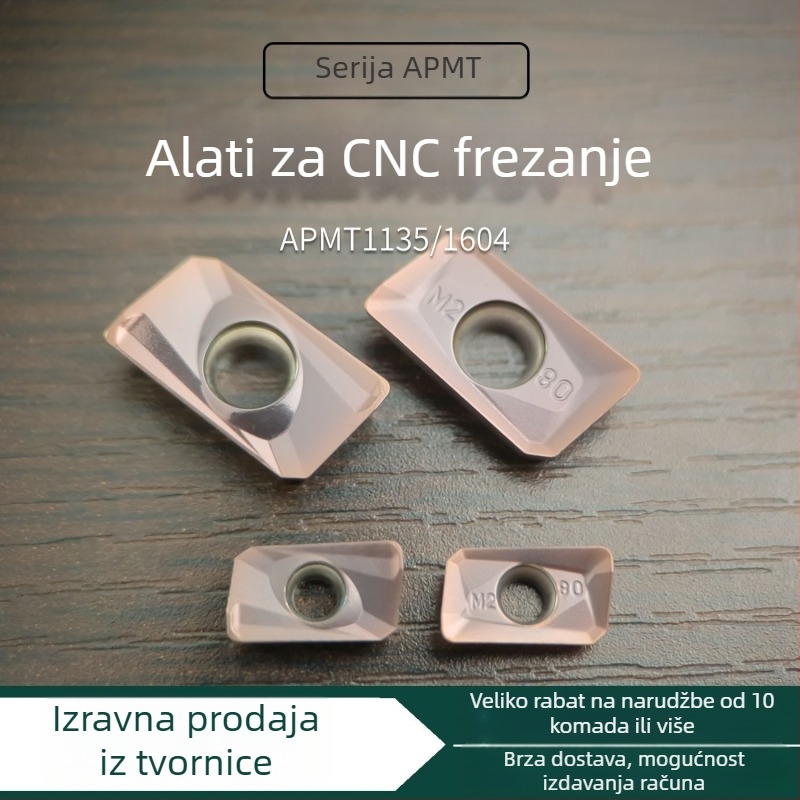 Rhinestones APMT serija karbidnih umetaka za glodanje
