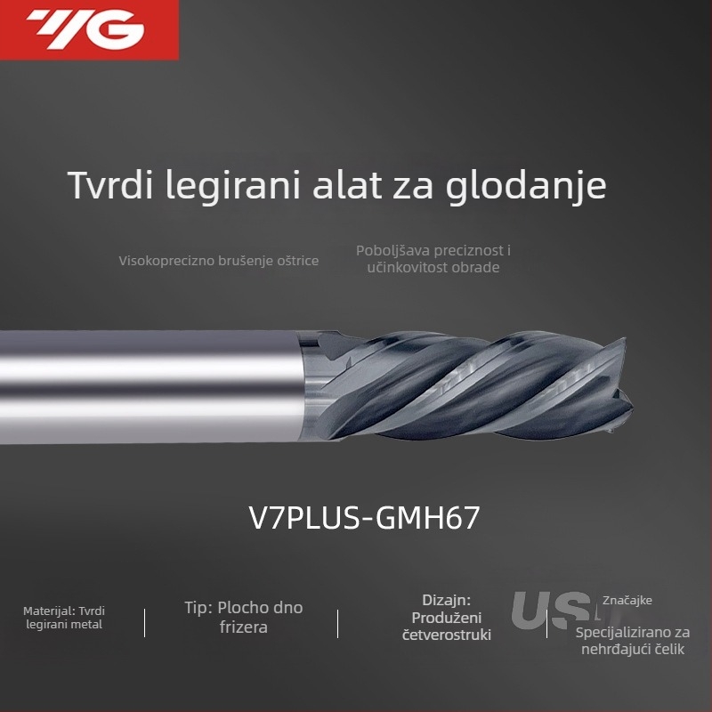 Pločasta karbidna freza za nehrđajući čelik — Marka USIN/yousheng; Uvoz: Da; Tip: Freza