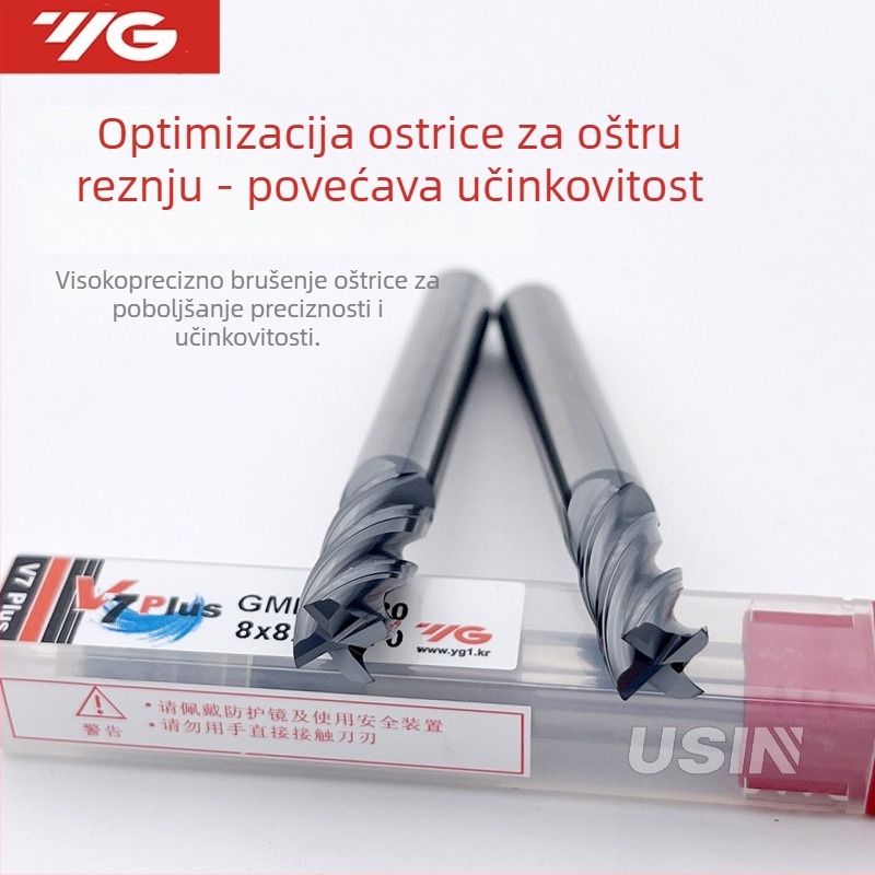 Pločasta karbidna freza za nehrđajući čelik — Marka USIN/yousheng; Uvoz: Da; Tip: Freza