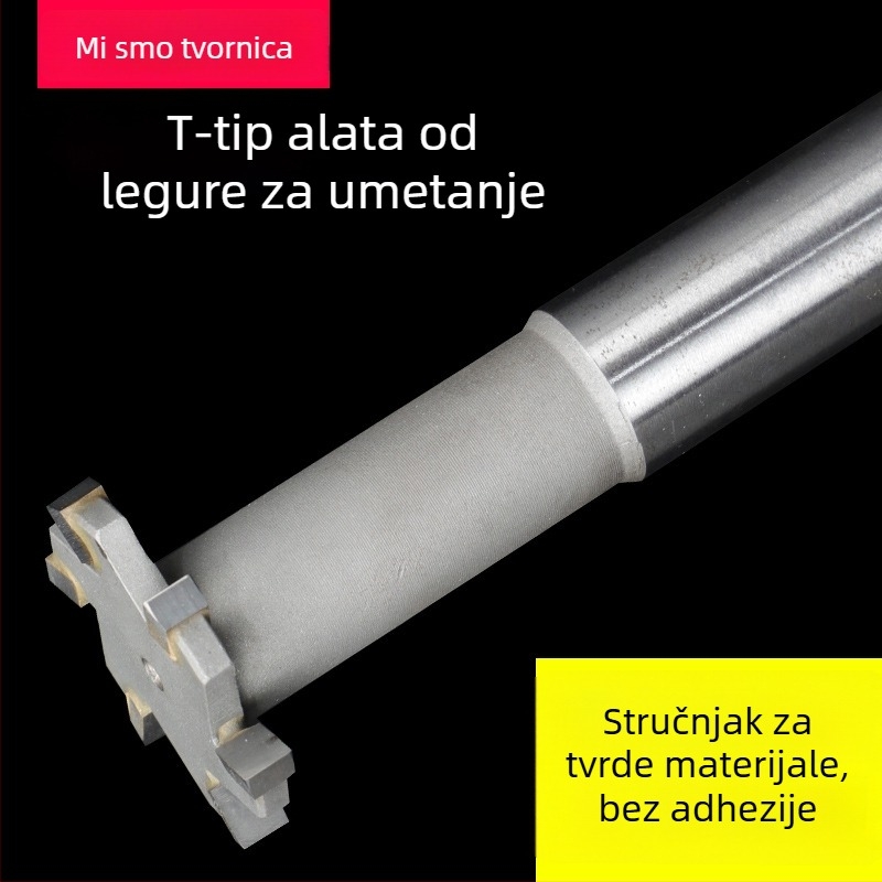 Frez za T-žlijeb, serija T56156, za obradu legiranog čelika, kompatibilan s frezan strojem, marka DTBD