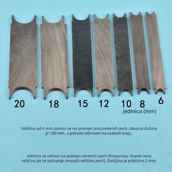 Frez za brušenje perli, ručna, model 7845621