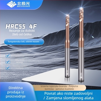 Northern Aurora karbidna vertikalna freza, 55°, 4 zuba, za čelik i aluminijske legure