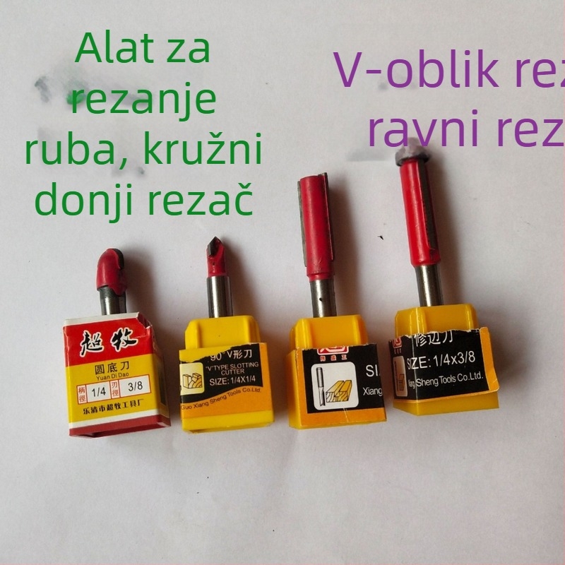 Plošna freza, visoko brzina čelik, serija Trimming Knife, 3 oštrice, 45° kut rezanja
