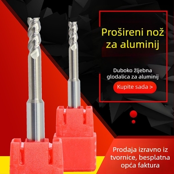 Plošna freza za aluminij, Jin Rick, serija Aluminum Deep Groove, materijal: Tungsten Steel