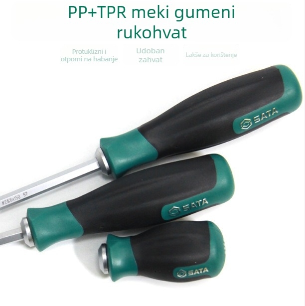 Star dvostrani odvijač s Philips i ravnim vrhom, S2 alatni čelik, 0,3 kg, neizoliran