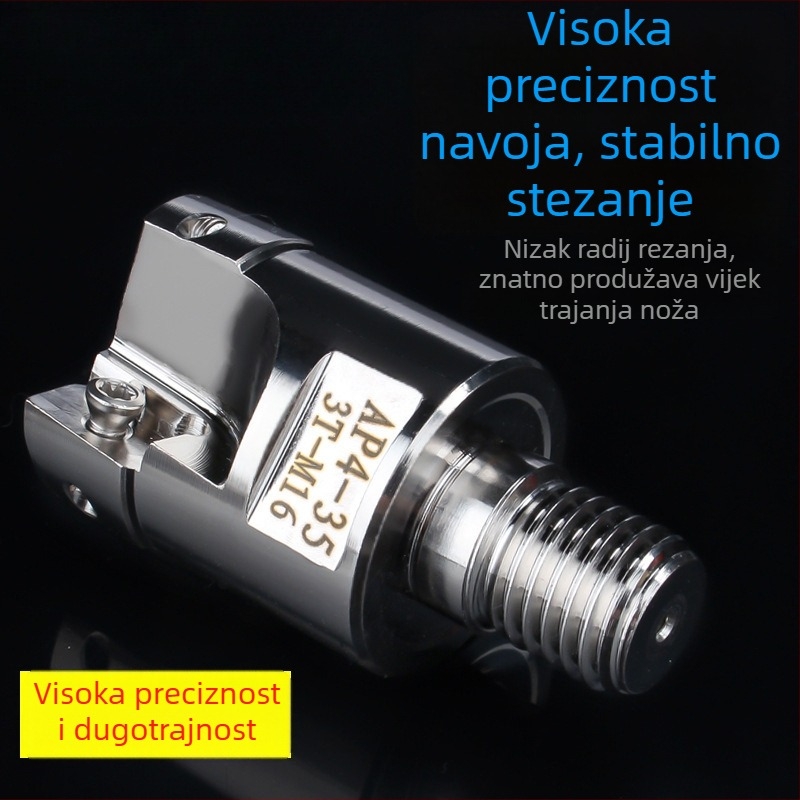 1135 Glava za frezanje s zaključnim zubom, 1604 CNC antivibracijska alatna šipka, BAP300R/BAP400R, glava za frezanje s podijeljenim navojem