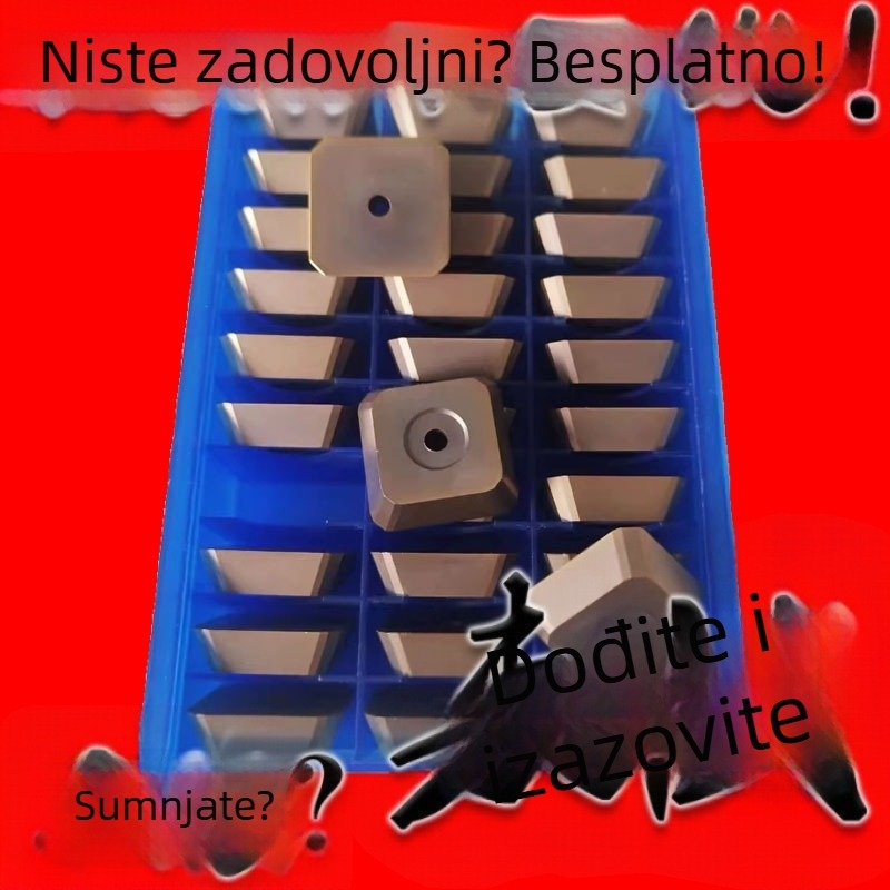 Dvostrani frezni list s premazom od zlitine, obostrano frezanje, 45° disk, modeli SEKN1504/SEEN1504, marka Zhuzhou
